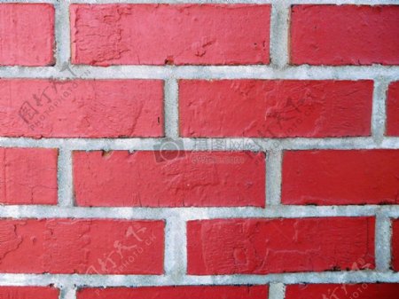 红色的砖头墙