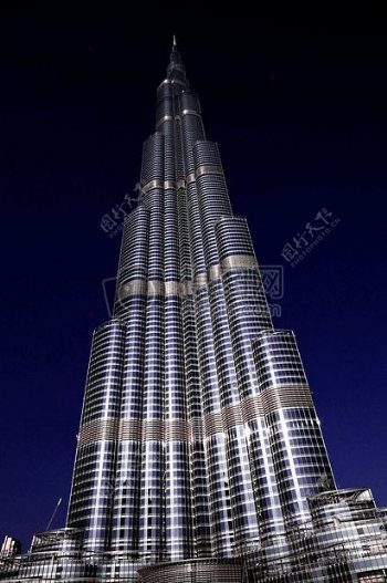 建筑建筑摩天大楼迪拜团结阿拉伯酋长国高上升迪拜塔哈里发