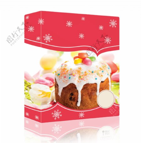 蛋糕包装盒甜点工具包装盒饼干盒