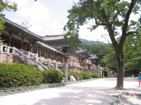 韩国的宫殿式建筑