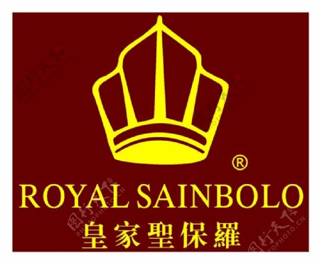 皇家圣保罗公司logo素材矢量图