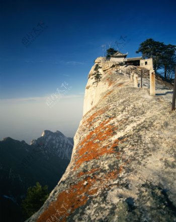 高山城堡景观图片