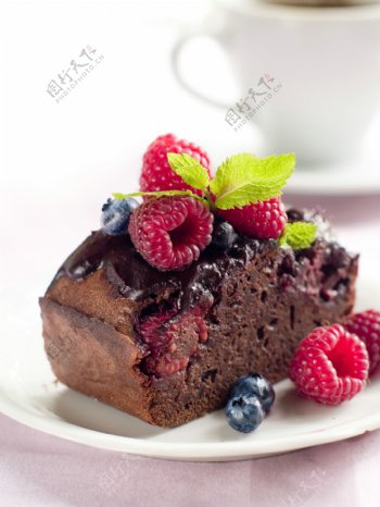 水果蛋糕素材图片