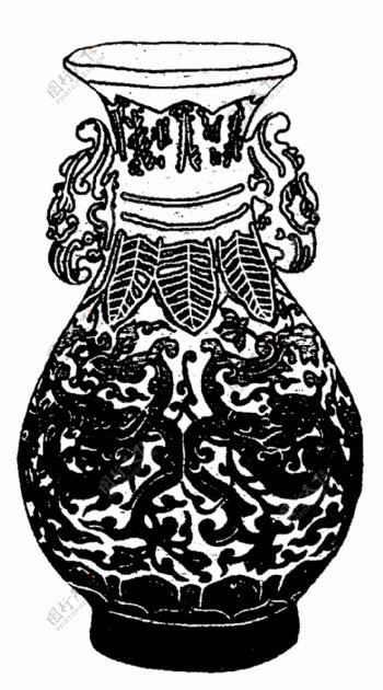 龙纹图案吉祥图案中国传统图案453