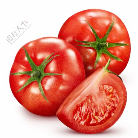 唯美西红柿图片