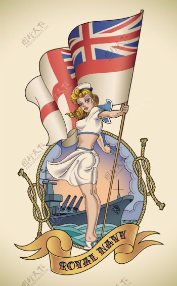 皇家海军标签