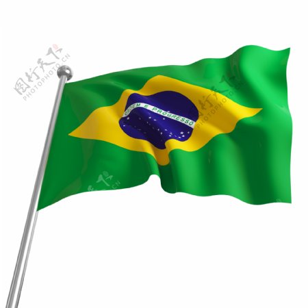 绿色世界杯标志旗帜图片