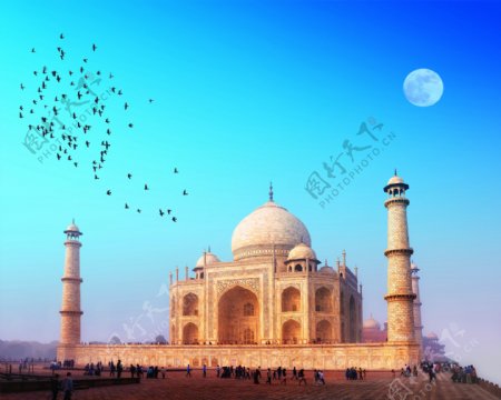高清印度泰姬陵图片