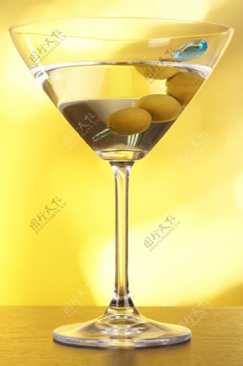 玻璃杯鸡尾酒图片