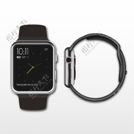 苹果iwatch设计矢量素材