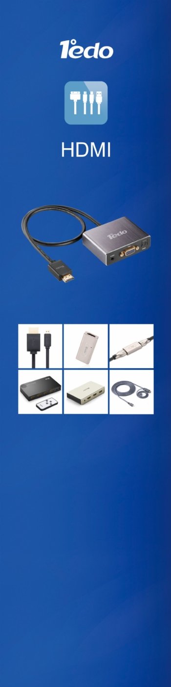HDMI数据线展会海报