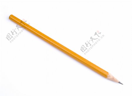 铅笔白色隔离