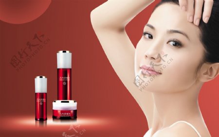 化妆品宣传设计广告图片