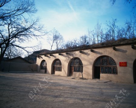 中国建筑北方延安窑洞高清大图图片