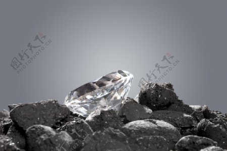 矿石与钻石图片