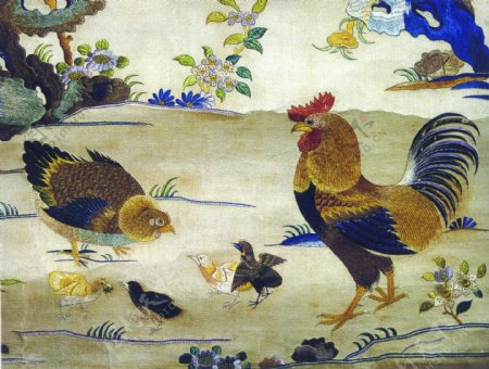 古代插图鸟语花香051