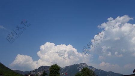 少林寺外风景图片