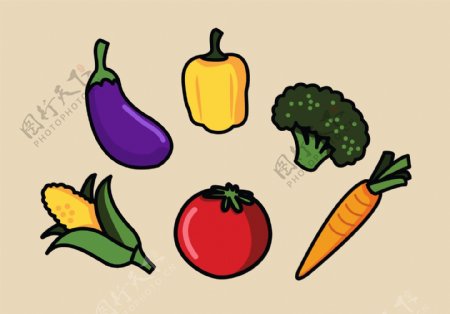 蔬菜设计图