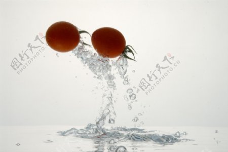 西红柿创意图片