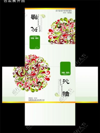 茶叶包装图片模板下载广告设计矢量cdr