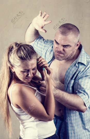 家庭暴力图片