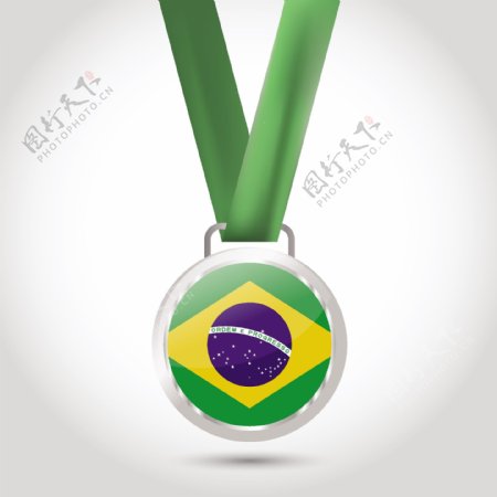 巴西国旗奖章