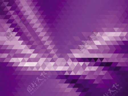 紫色的三角形的背景