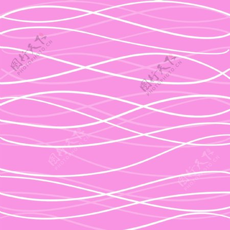 粉红色抽象曲线背景矢量设计素材