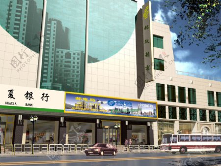 商业建筑建筑装饰JPG0081