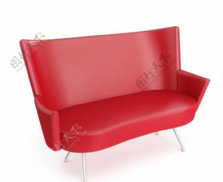 CasamaniaHappyDays红色双人沙发椅