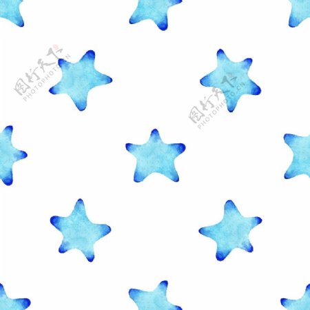 蓝色布满星星图片素材