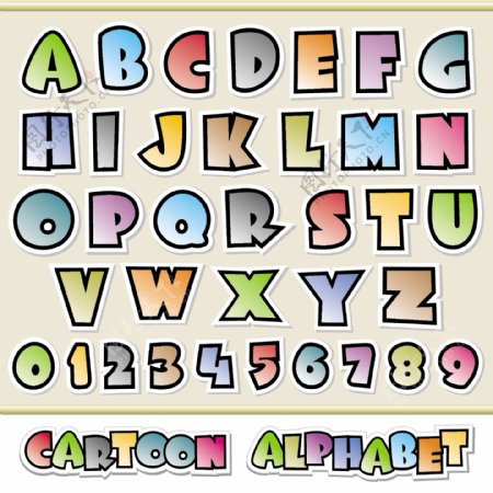 儿童字母认字图片