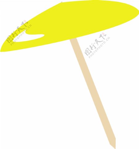 太阳伞的向量元素