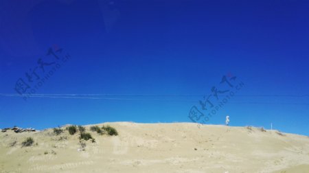 青海沙漠图片