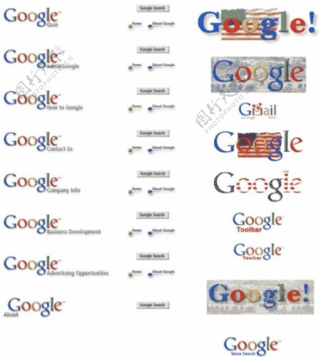 Google创意图标