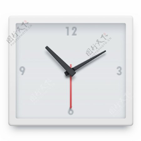 时钟钟表icon图标设计
