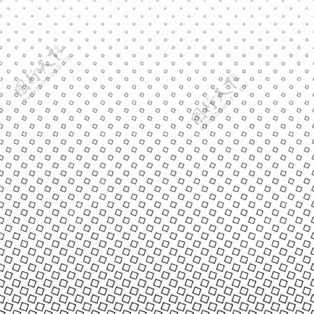 单色方图形几何半色调抽象矢量背景设计从角广场