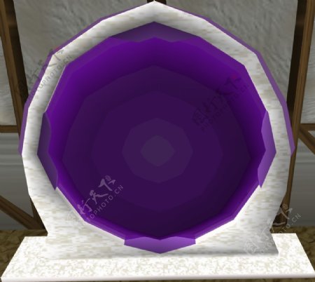 紫色抽象图形免抠png透明素材