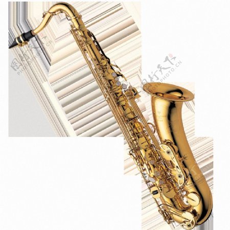 铜管乐器萨克斯管免抠png透明素材