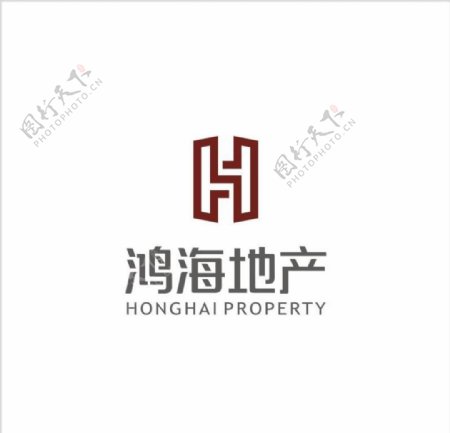 鸿海地产logo