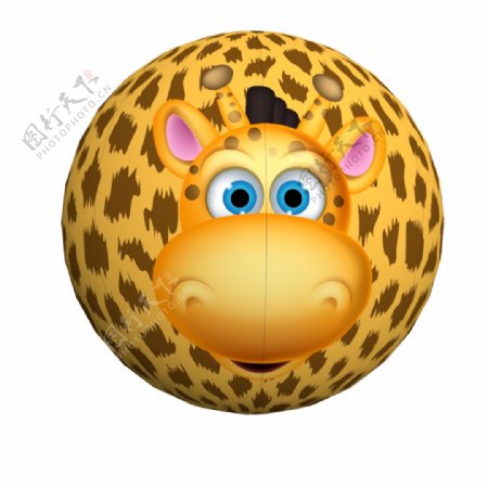 动物皮纹球气模气球