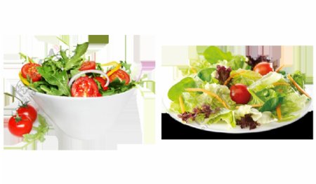 西式蔬菜沙拉免抠png透明图层素材