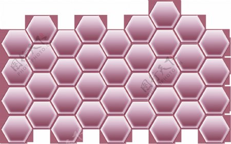 紫色菱形方格png元素素材
