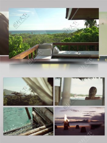 菲律宾高档海滩度假村旅游宣传片
