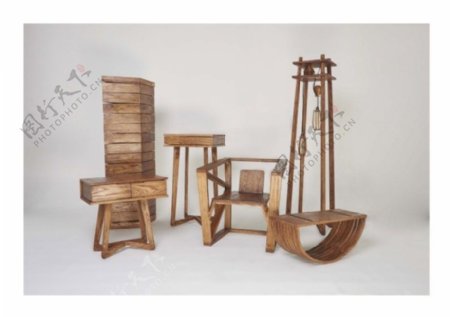 木制桌子桌子创意产品设计JPG