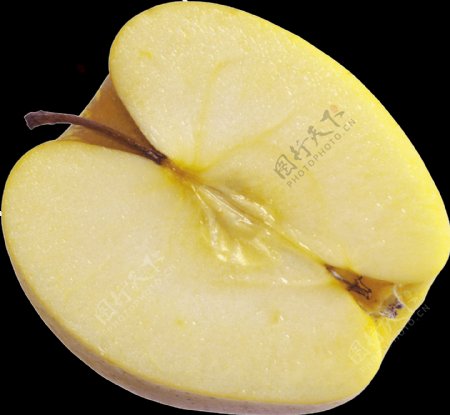 Apple黄色苹果免扣PNG素材