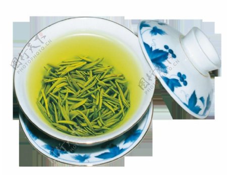 中国风青花瓷茶杯产品实物