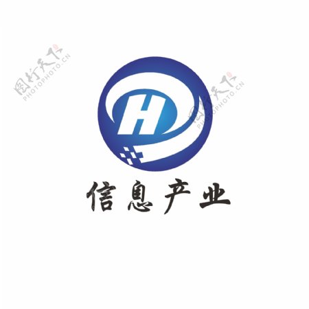 信息产业logo设计