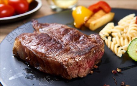 牛排美食健康特写牛肉