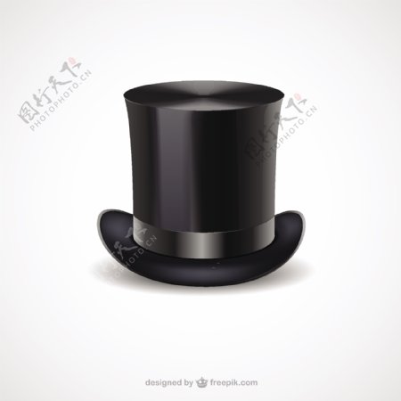 黑色大礼帽